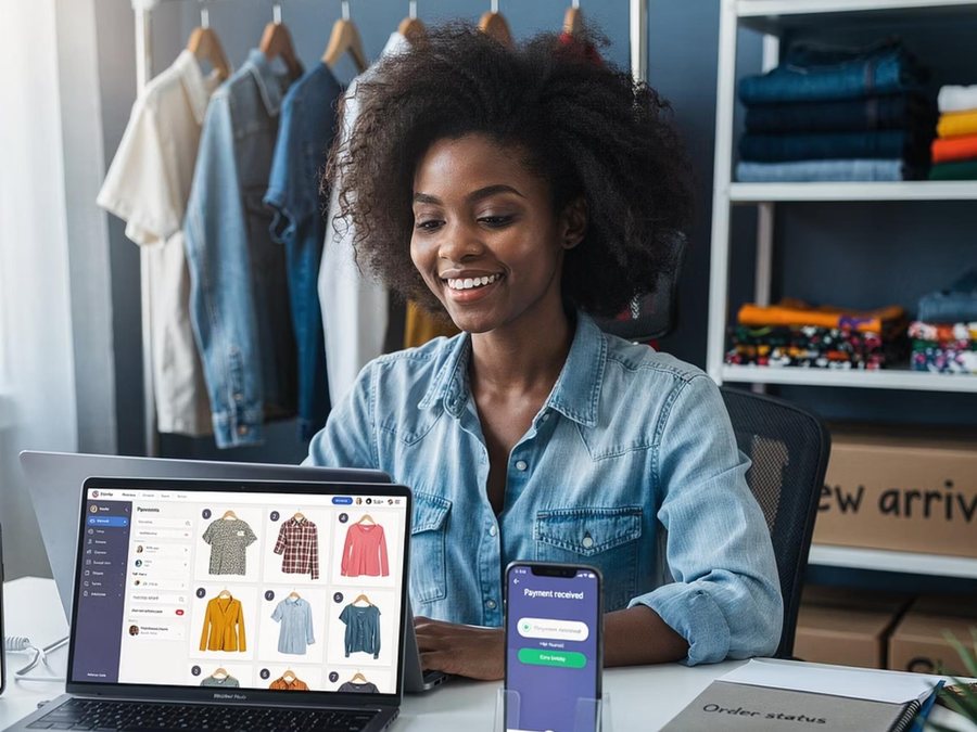 Nana, an online entrepreneur